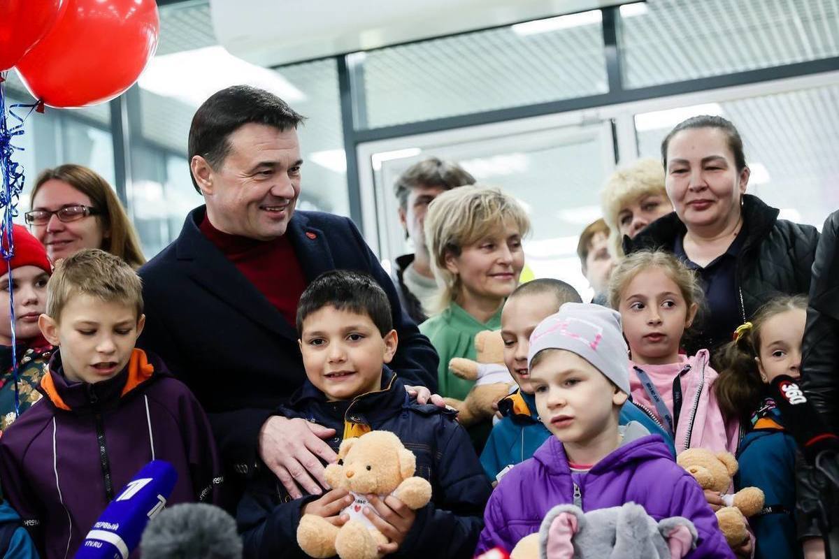 дети воробьева губернатора московской области фото