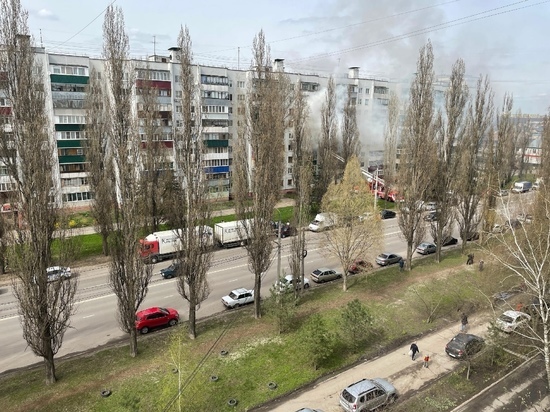 В Курске из 9-этажного дома при пожаре спасены и эвакуированы 18 человек