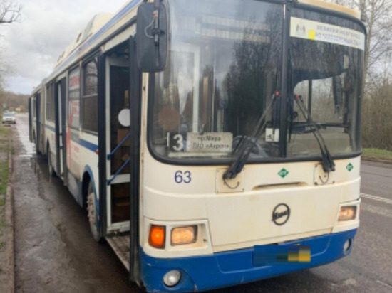 Пассажирка новгородского автобуса пострадала при взрыве колеса на Сырковском шоссе