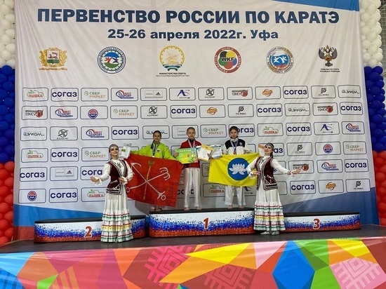 Калмыцкая каратистка стала призером первенства России