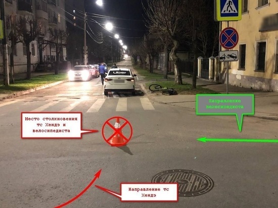 Костромские аварии: «Кореец» против велосипедиста