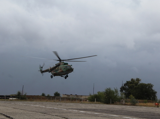 В Саратове на Кумысной поляне потерпел крушение вертолет