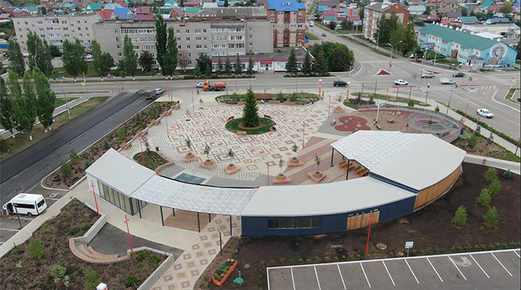 В городе Дюртюли Республики Башкортостан появится новый сквер