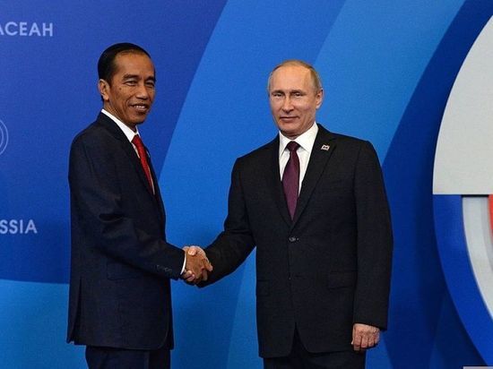 Путин изложил президенту Индонезии российские оценки ситуации на Украине