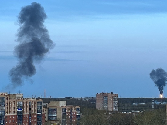 На нефтезаводе в Рязани произошло возгорание печного оборудования