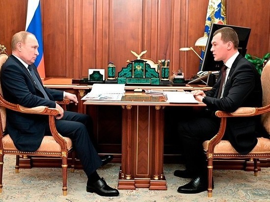 Президент и губернатор провели рабочую встречу в Кремле
