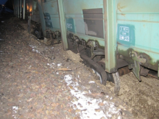 По факту схода вагонов с рельсов началась проверка в Хабаровском крае