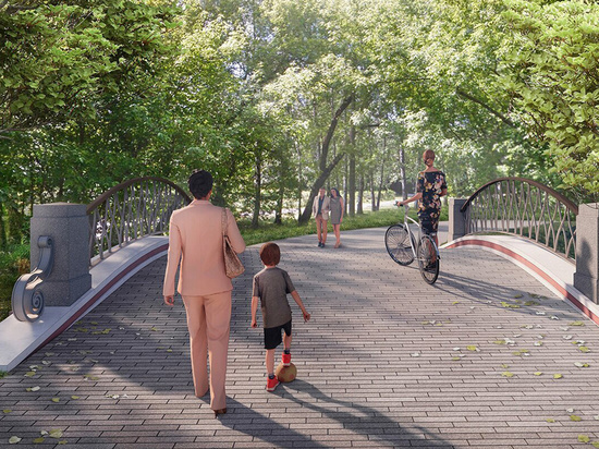 В парке «Кусково» приведут в порядок Горбатый мост