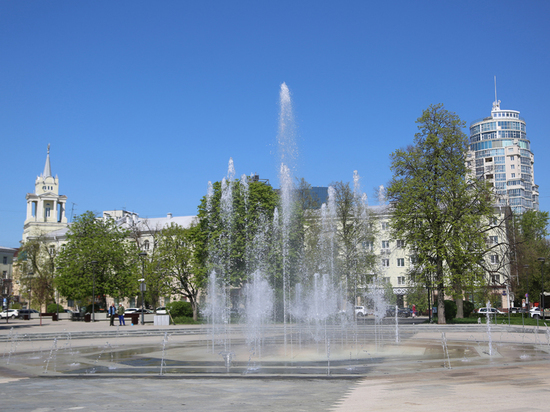 С 1 мая в Воронеже начнется сезон фонтанов