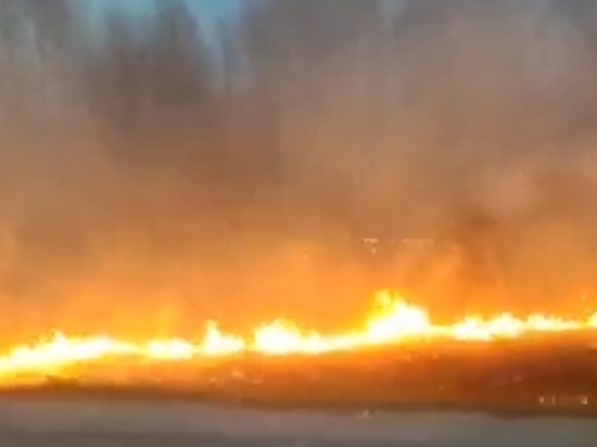 В Ярославле горела промзона