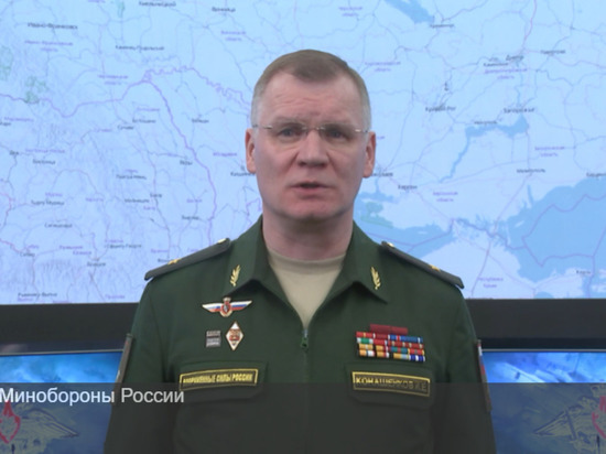 Конашенков: за ночь российская артиллерия поразила 389 украинских военных объектов