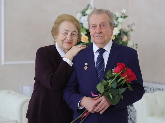 В Рязани поздравили с 60-летием совместной жизни супругов Соколовых