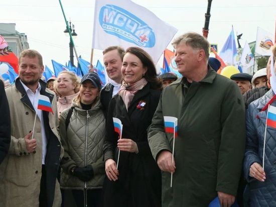 Участниками первомайской демонстрации в Омске стали больше 19 тысяч человек