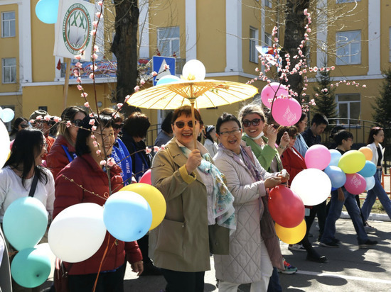 Первомай в Туве в лучших традициях: тепло и солнечно