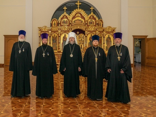 Митрополит Марк вручил рязанским священнослужителям награды РПЦ