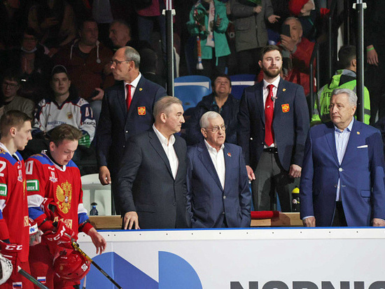 Игра международного уровня: Сборные России и Белоруссии по хоккею встретились в дружеском поединке в Туле