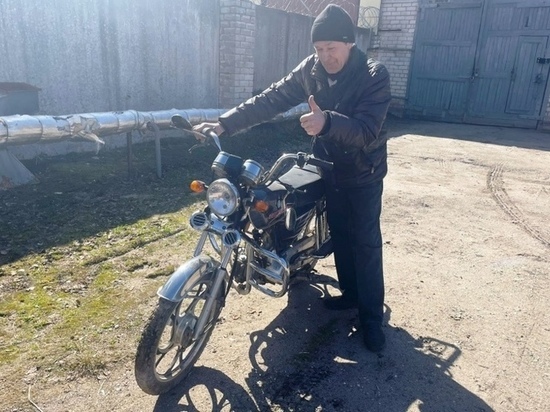 Пропавший мотоцикл нашли около одного из общежитий Тверской области