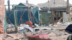 Руины города Попасная в ЛНР сняли на видео