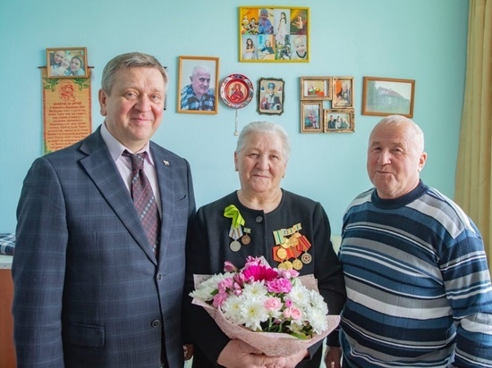 Ветерану Великой Отечественной войны Валентине Коткиной исполнилось 80 лет