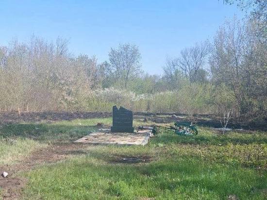 В Белгородской области при пожаре пострадал памятник