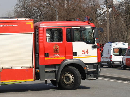 Людей эвакуировали с территории Северной ТЭЦ под Петербургом из-за пожара