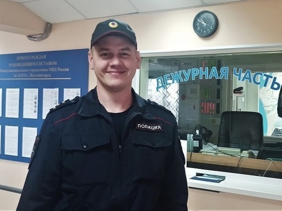 В Красноярском крае участковый полиции предотвратил пожар в частном доме
