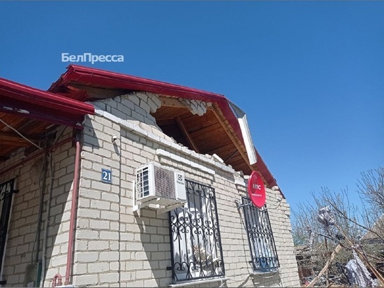 Появились первые фото обстрелянной в Белгородской области Нехотеевки