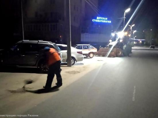 В ночь на 6 мая от грунтовых наносов уберут четыре улицы Рязани