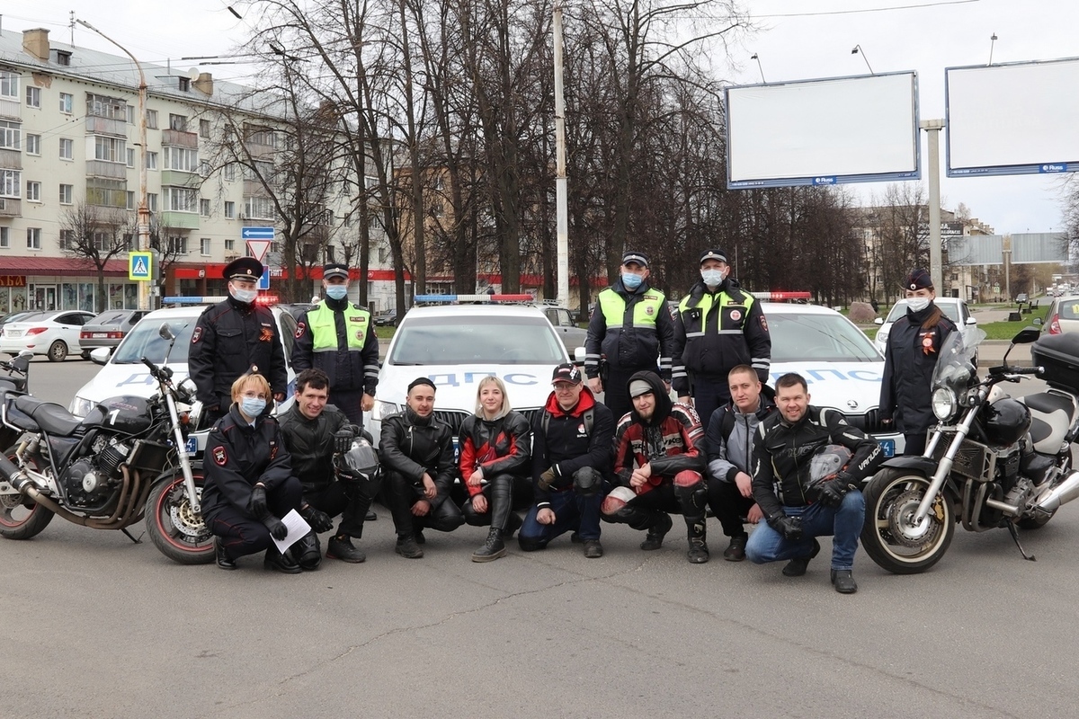 Сотрудники Костромской Госавтоинспекции провели акцию «Внимание: мотоциклисты!»