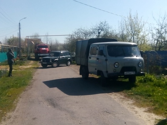 Пожар в кирпичном доме