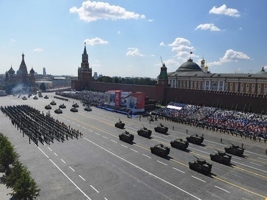 Генеральная репетиция парада Победы прошла на Красной площади