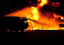 Лесной пожар в восточной части Красноярского края перекинулся на дачные участки