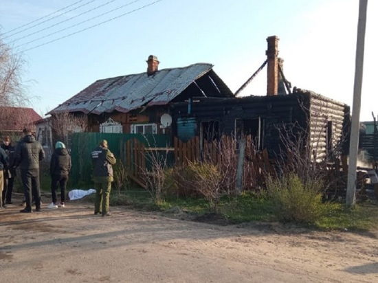 В Костромской области в пожаре погибла семья