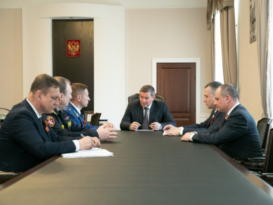 Андрей Бочаров встретился с главами силовых структур Волгоградской области
