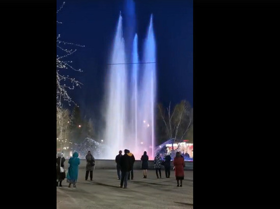 Песни военных лет прозвучат на главном фонтане Красноярска 9 мая