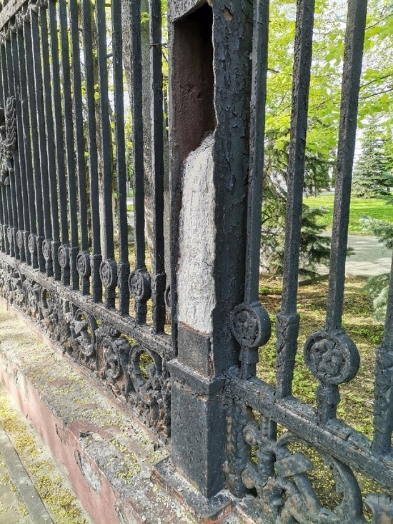 "Разграбленное" ограждение воронежского Первомайского сада отремонтируют после передачи его в муниципальную собственность