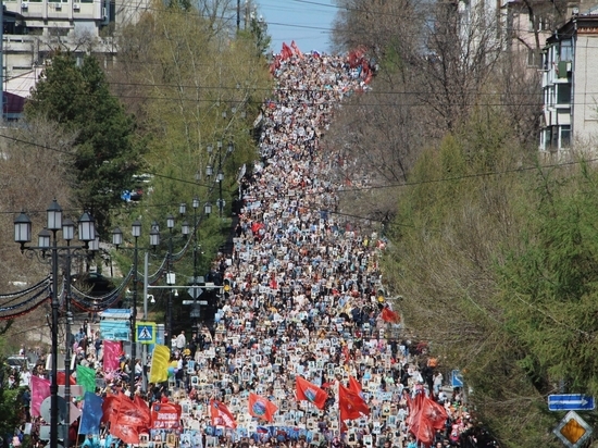 Более 60 тысяч человек прошагали по улицам краевой столицы