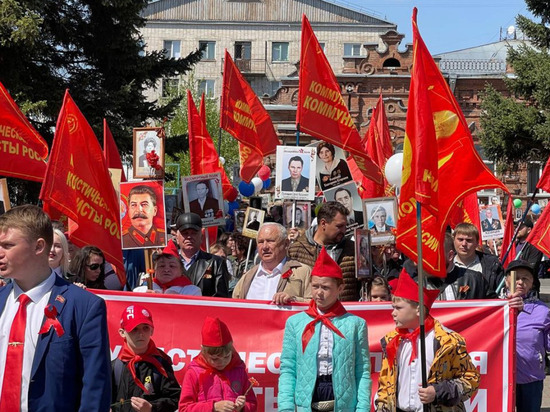 Празднование Дня Великой Победы прошло в городах Алтайского края