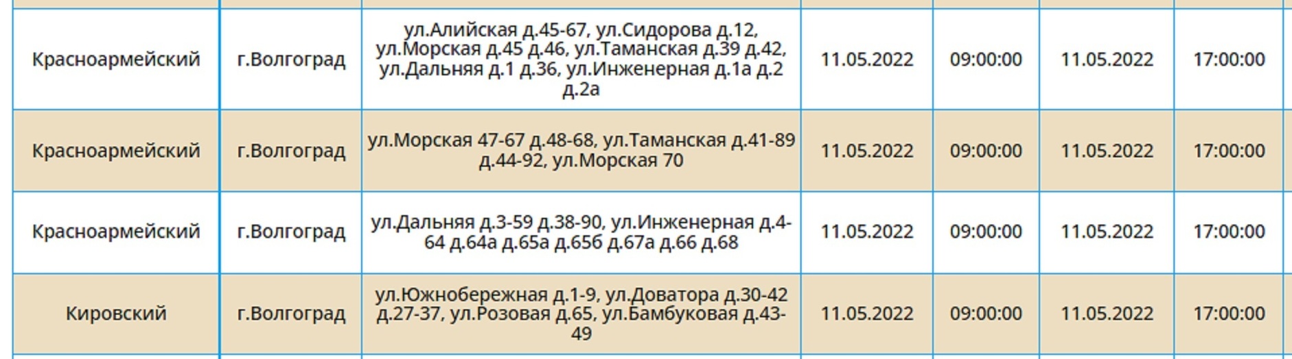 Отключение света 18 мая 2024. Отключение света в Дзержинском районе 04.11.22.