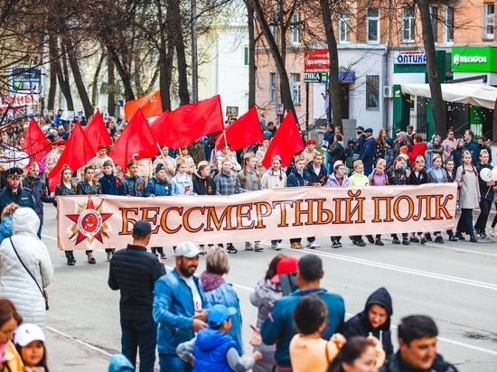 140 тысяч владимирцев вышли на празднования 9 мая