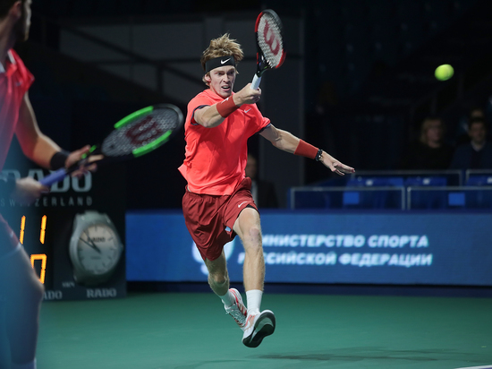 Теннисист Рублев вылетел во втором круге турнира ATP в Риме