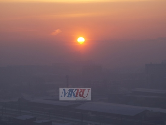 В Красноярске снова зафиксированы смог и загрязнение воздуха 11 мая
