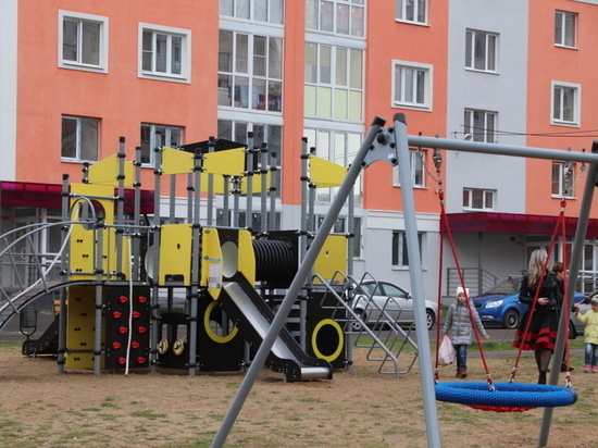 В Иванове появилась новая игровая площадка, оборудованная по программе местных инициатив