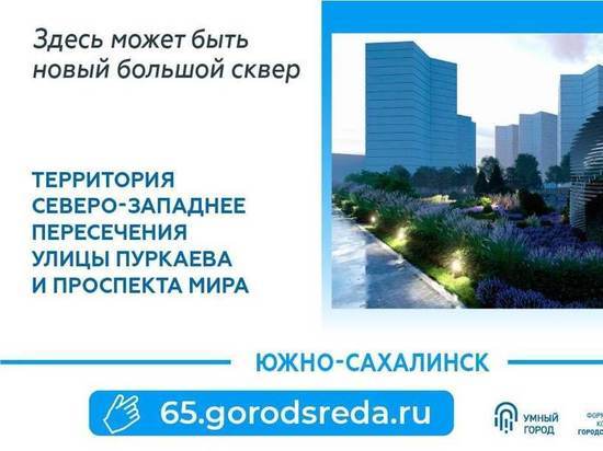 Более 8 тыс. жителей Сахалинской области проголосовали за проекты благоустройства за майские праздники