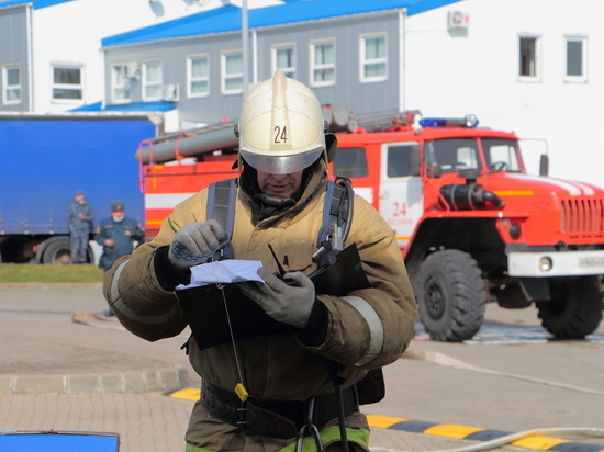 В пожаре в Зеленоградске пострадал один человек