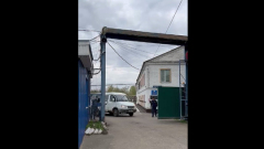Журналисты починили дверь колонии, откуда освободился Улюкаев: видео