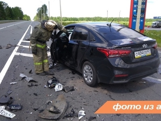 Спасатели помогли ликвидировать последствия аварии в Орехово