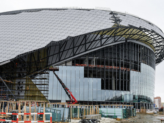 Новая ледовая арена в Омске готова на 77 процентов