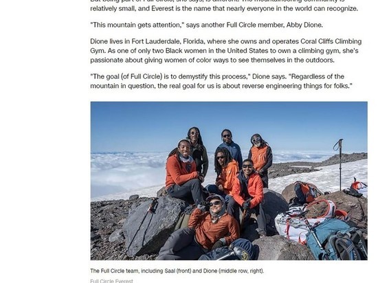 Первая в мире команда исключительно чернокожих альпинистов зашла на Эверест