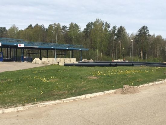Реконструкция пункта пропуска на границе России и Латвии продолжается под Себежем
